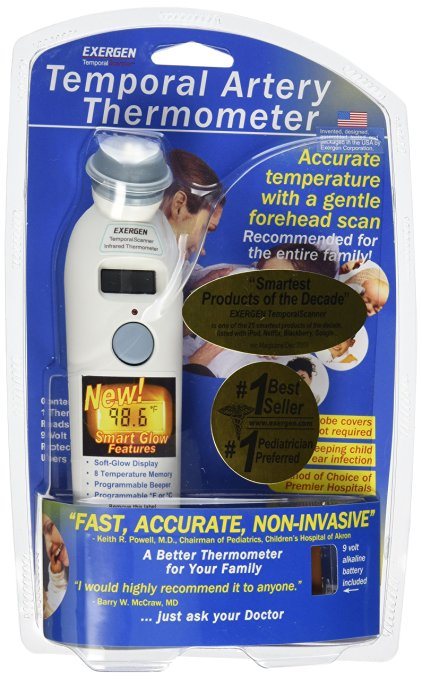 Best temporal thermometer